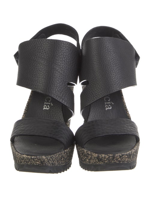 Pedro Garcia Leather Slingback Sandals