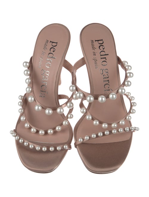 Pedro Garcia Satin Slides