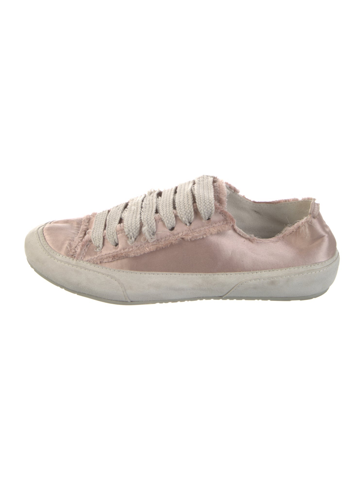 Pedro Garcia Satin Colorblock Pattern Sneakers