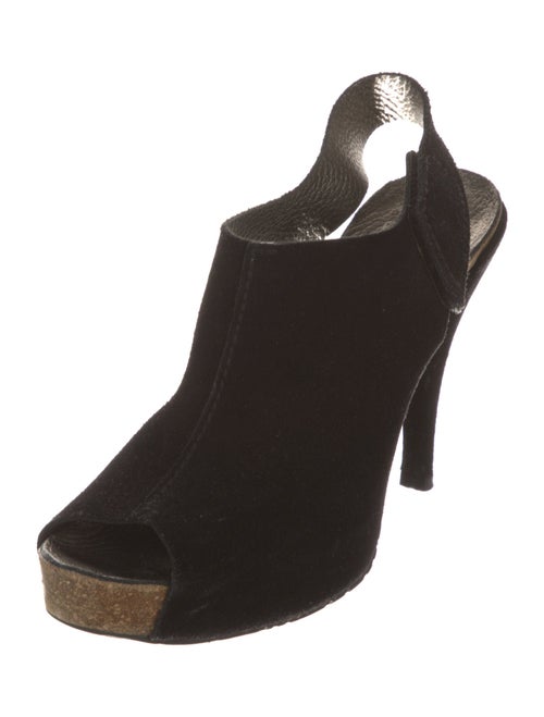 Pedro Garcia Suede Slingback Sandals