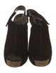 Pedro Garcia Suede Slingback Sandals