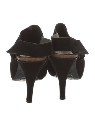 Pedro Garcia Suede Slingback Sandals