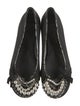 Pedro Garcia Denim Printed Flats