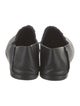 Pedro Garcia Satin Raw-Edge Trim Loafers