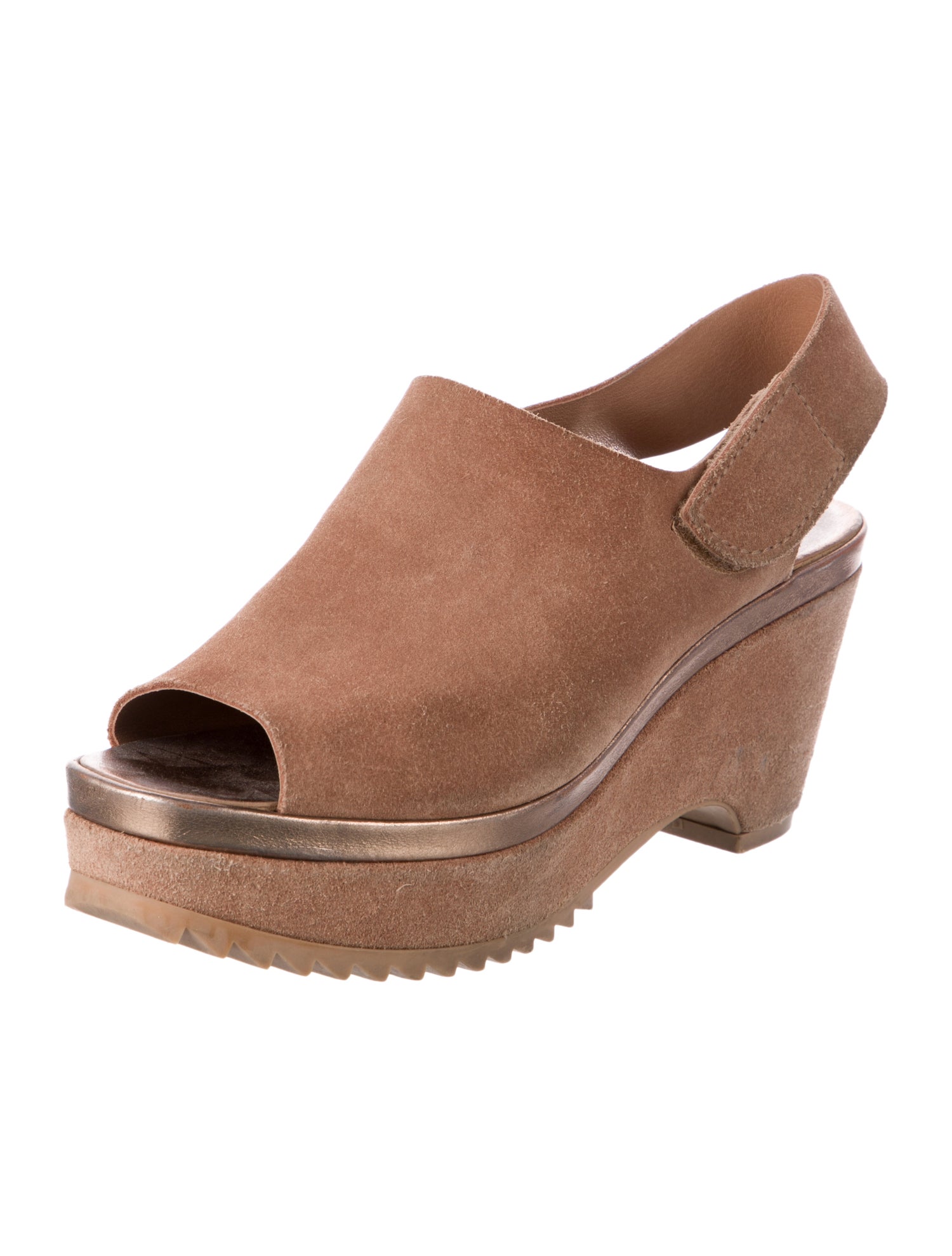 Pedro Garcia Suede Slingback Sandals