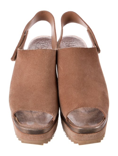 Pedro Garcia Suede Slingback Sandals