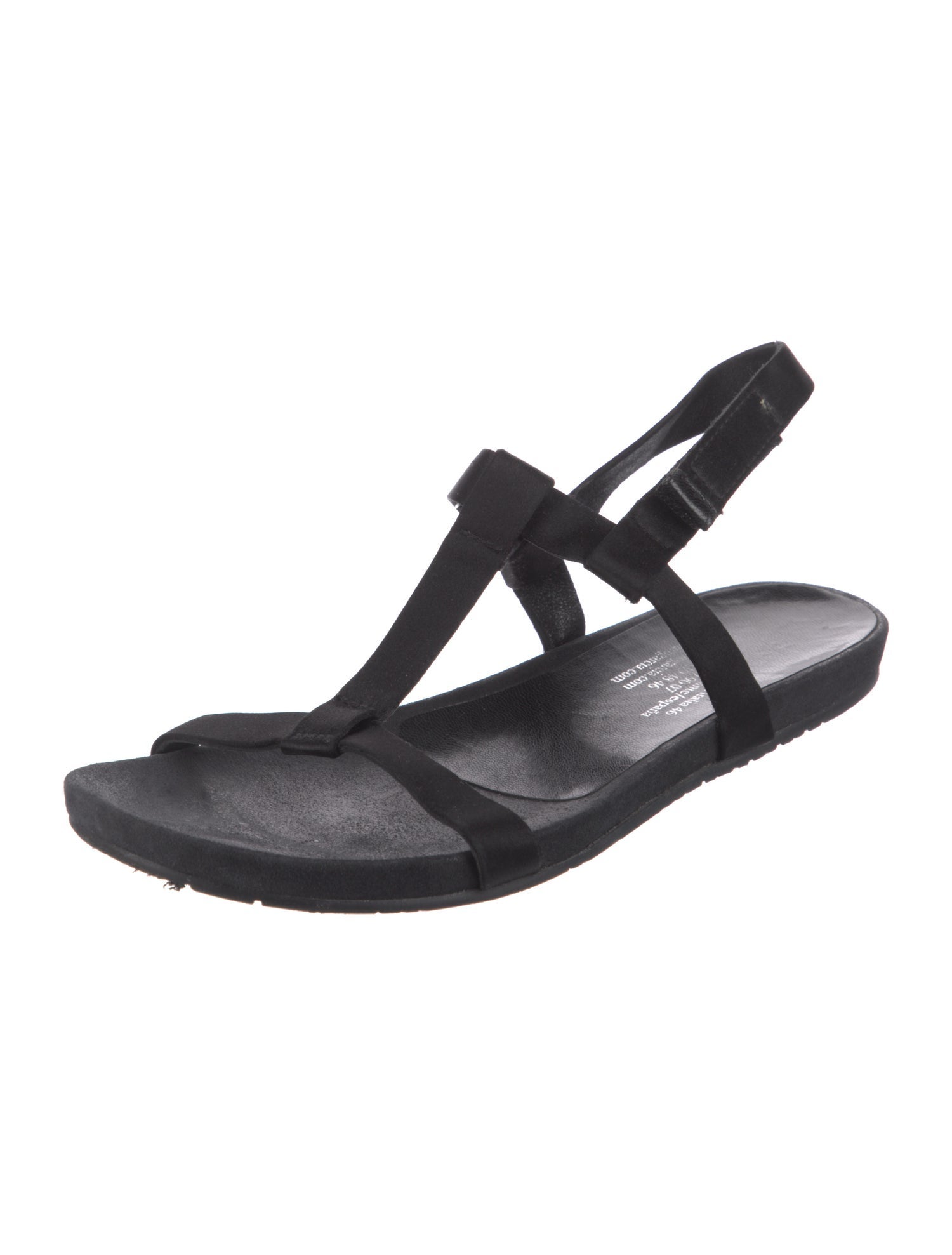 Pedro Garcia Velvet T-Strap Sandals