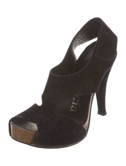 Pedro Garcia Suede Slingback Sandals