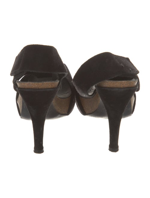 Pedro Garcia Suede Slingback Sandals