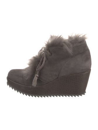 Pedro Garcia Suede Lace-Up Boots