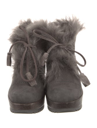 Pedro Garcia Suede Lace-Up Boots