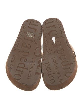 Pedro Garcia Leather Slides