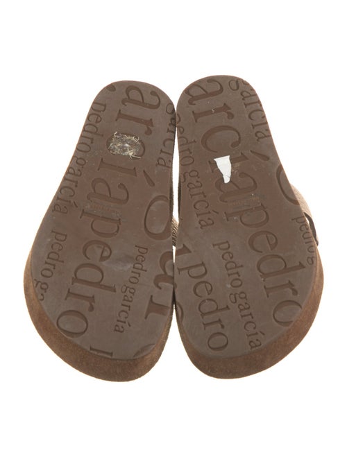 Pedro Garcia Leather Slides