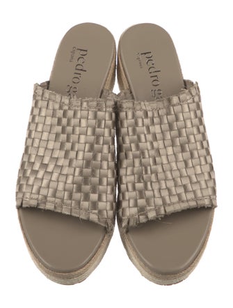 Pedro Garcia Satin Espadrilles