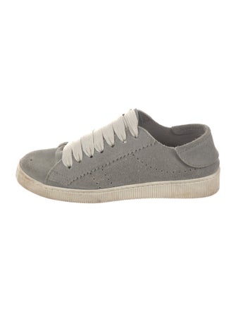 Pedro Garcia Suede Lasercut Accents Sneakers