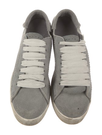 Pedro Garcia Suede Lasercut Accents Sneakers