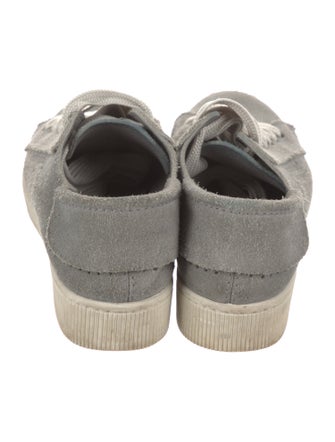 Pedro Garcia Suede Lasercut Accents Sneakers