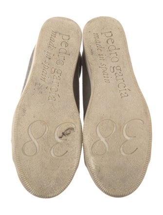 Pedro Garcia Suede Lasercut Accents Sneakers