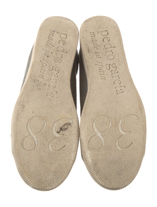 Pedro Garcia Suede Lasercut Accents Sneakers