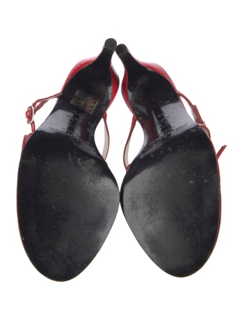 Pedro Garcia Patent Leather Slides