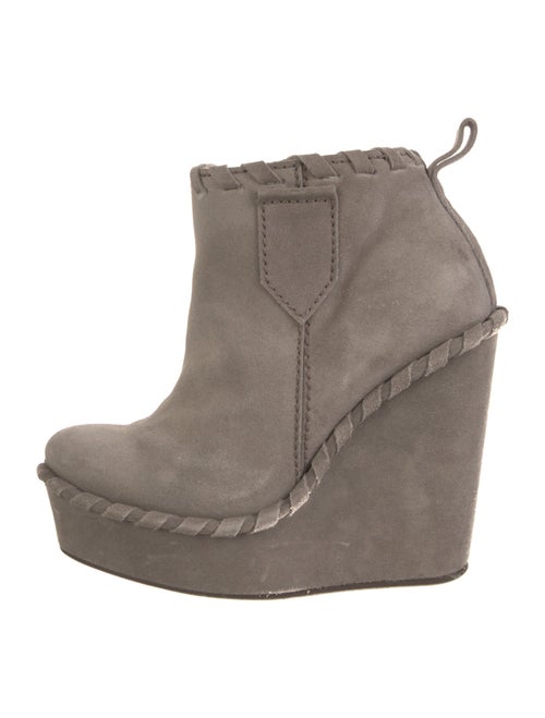 Pedro Garcia Suede Whipstitch Trim Boots