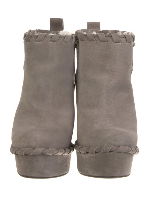 Pedro Garcia Suede Whipstitch Trim Boots