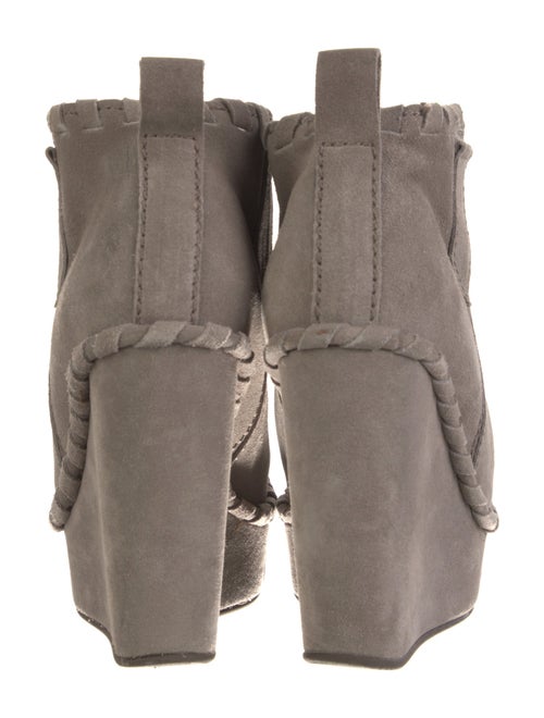 Pedro Garcia Suede Whipstitch Trim Boots