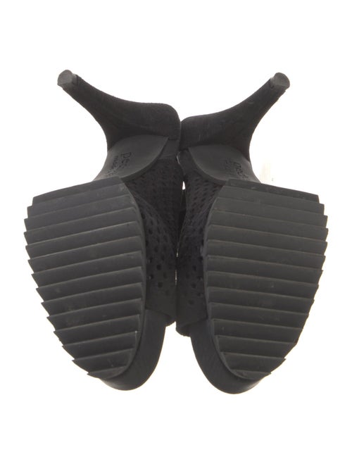 Pedro Garcia Suede Lasercut Accents Slingback Sandals