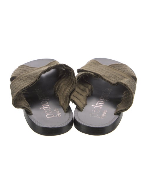 Pedro Garcia Satin Slides
