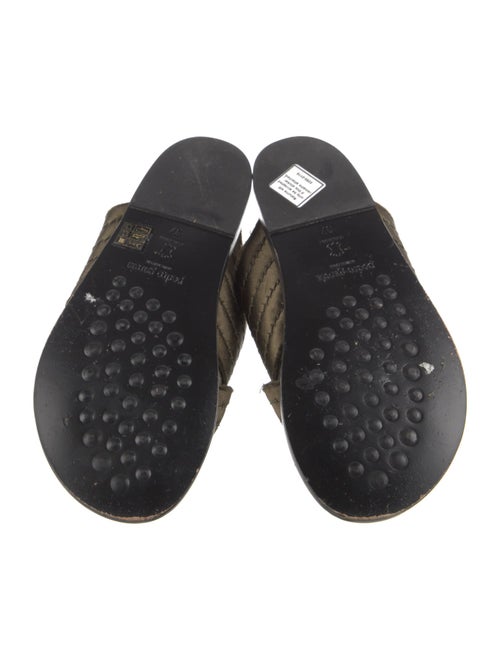 Pedro Garcia Satin Slides