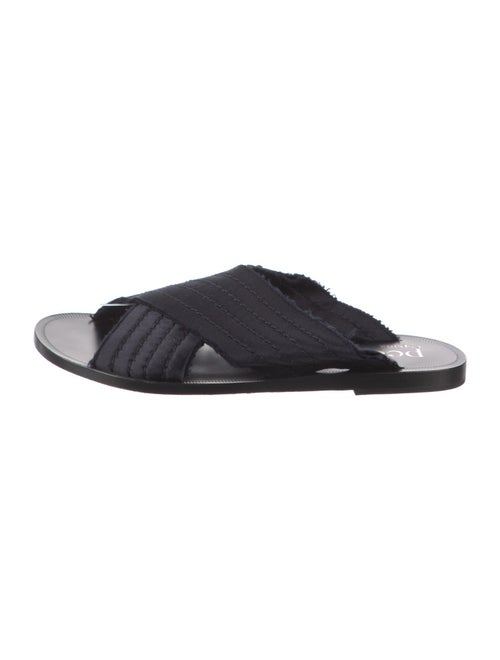 Pedro Garcia Satin Raw-Edge Trim Slides