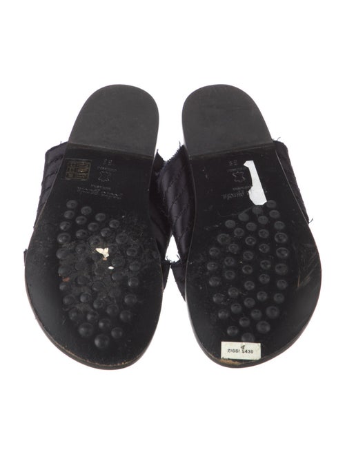 Pedro Garcia Satin Raw-Edge Trim Slides