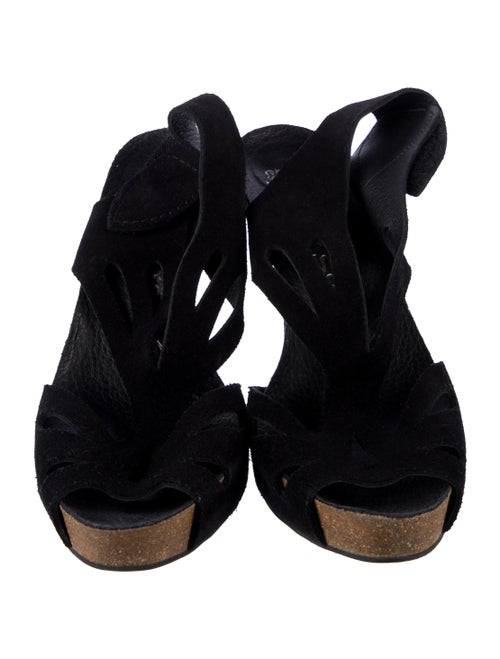Pedro Garcia Suede Slingback Sandals