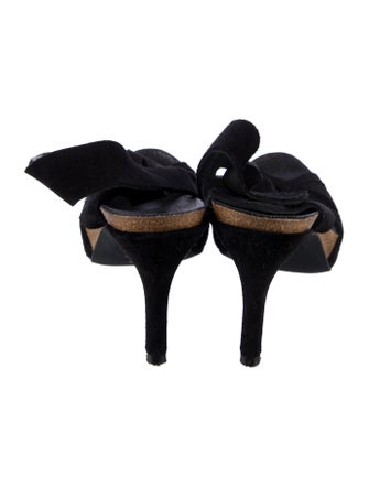 Pedro Garcia Suede Slingback Sandals