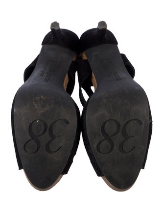 Pedro Garcia Suede Slingback Sandals