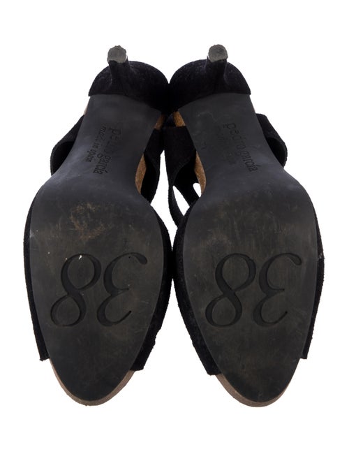 Pedro Garcia Suede Slingback Sandals