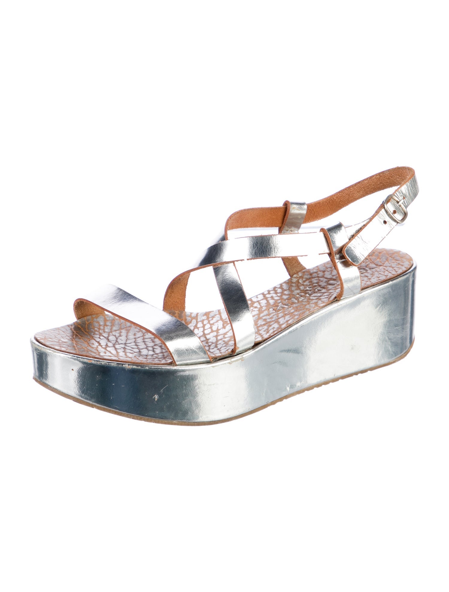 Pedro Garcia Leather Gladiator Sandals