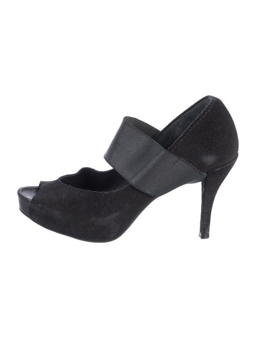 Pedro Garcia Suede Printed Pumps