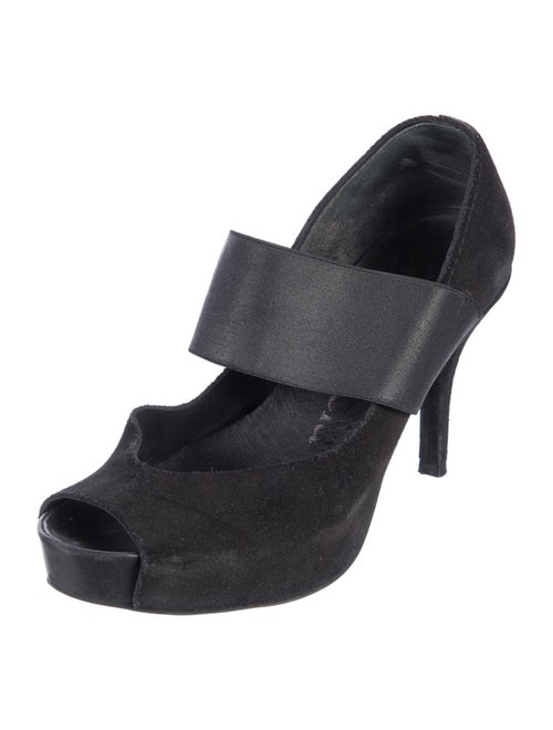 Pedro Garcia Suede Printed Pumps