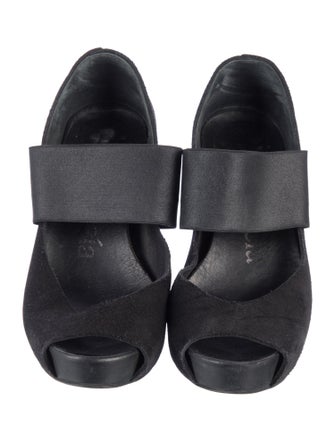 Pedro Garcia Suede Printed Pumps