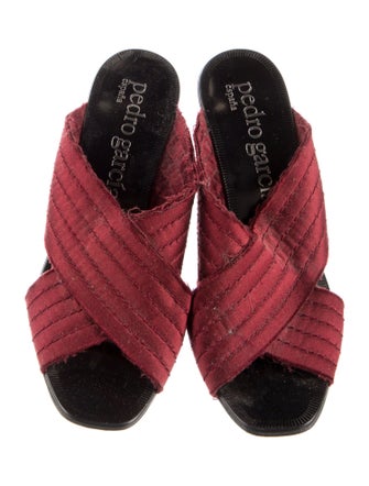 Pedro Garcia Satin Slides