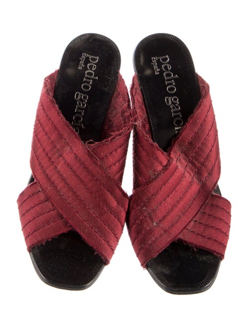 Pedro Garcia Satin Slides