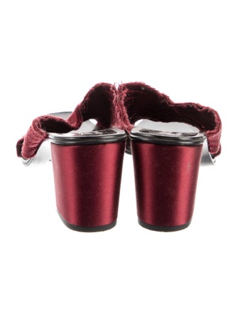 Pedro Garcia Satin Slides