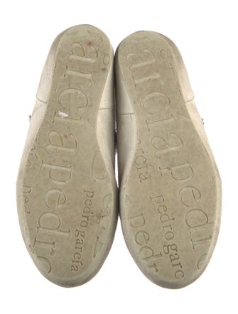 Pedro Garcia Satin Sneakers