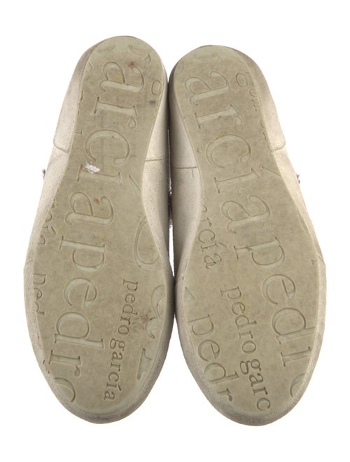 Pedro Garcia Satin Sneakers