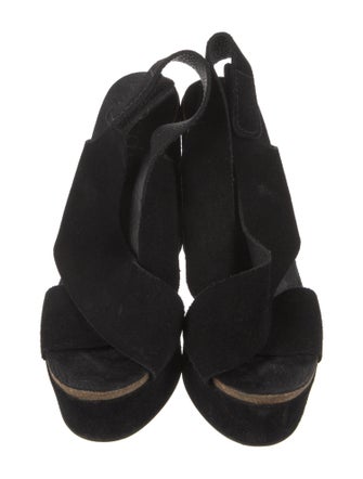 Pedro Garcia Suede Slingback Sandals