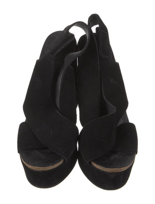 Pedro Garcia Suede Slingback Sandals