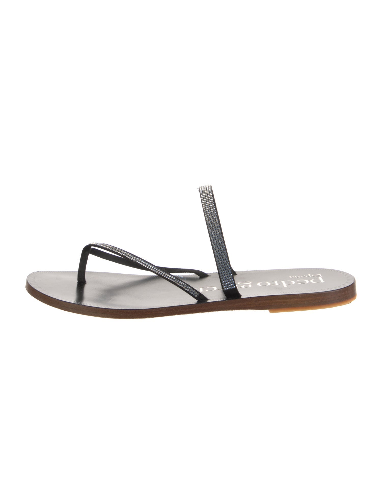 Pedro Garcia Satin Slides