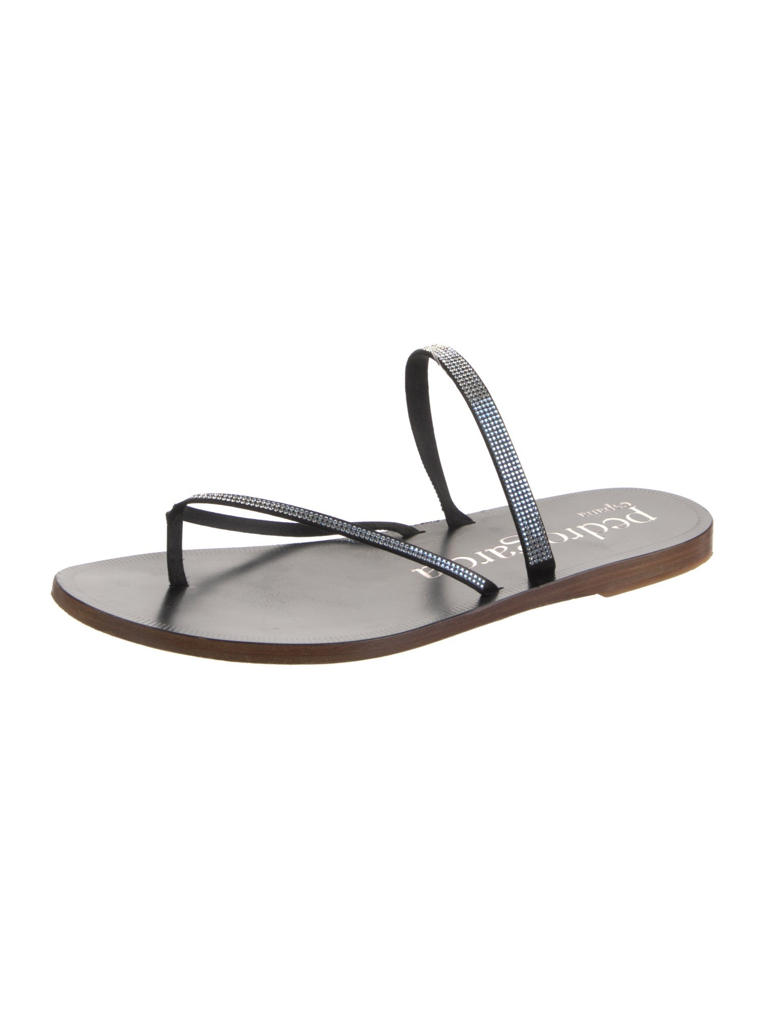 Pedro Garcia Satin Slides