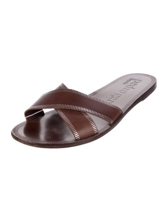 Pedro Garcia Leather Slides